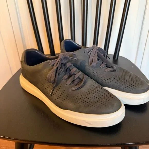 Cole Haan Grandpro Rally leather laser cut sneaker size 9 - Picture 9 of 13